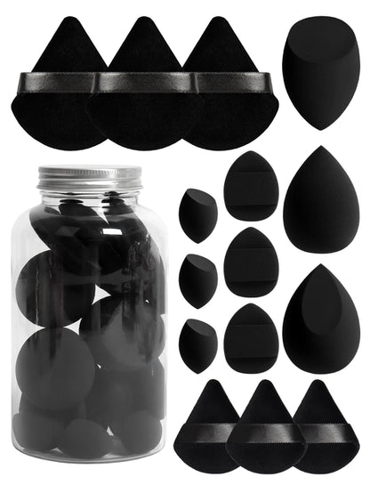 Spring 15 Cans,3 Loose Powder Puffs & 3 Mini Loose Powder Puffs & 3