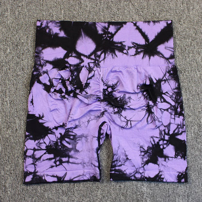 Seamless Tie Dye Sport Shorts