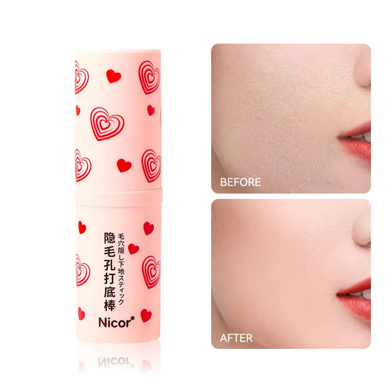 Pre-makeup isolation base stick, less prone to powder sticking,