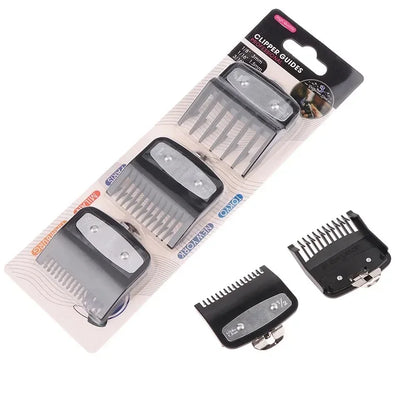 1.5mm 3mm 4.5mm 1Pcs Black Limit Comb Set Hair Clipper Guards Guide