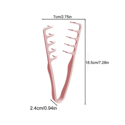 Wide Tooth Hair Comb Volumizing Wide-Tooth Hair Styling Comb Styling