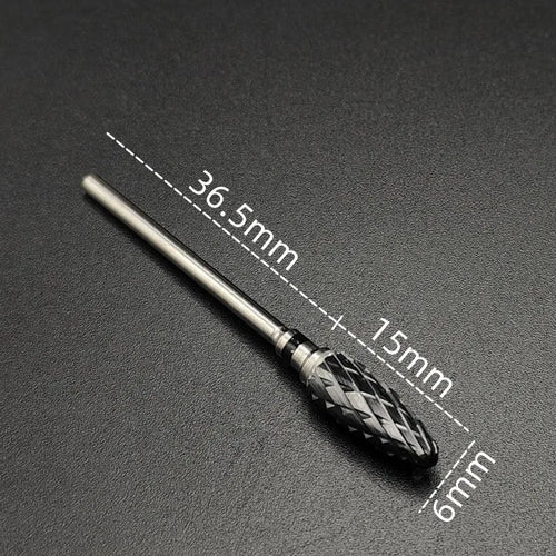 Ceramic Carbide Nail Drill Bit Rotate Burr Milling Nail Cutter Bits
