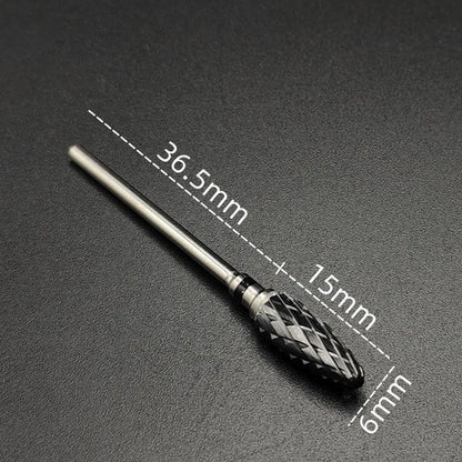 Ceramic Carbide Nail Drill Bit Rotate Burr Milling Nail Cutter Bits