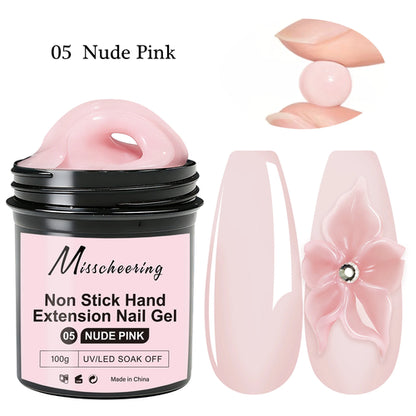 1Jar 100/150g Poly Nail Gel UV LED Cured Builder Nail Gel Acrylic