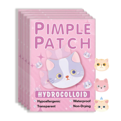 600pieces of cartoon cat acne patches, facial acne patches, concealer