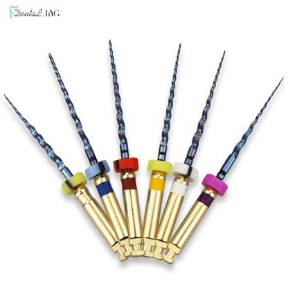 Dental Root Canal File Gold Endo Rotary Super Files Golden Endodontic
