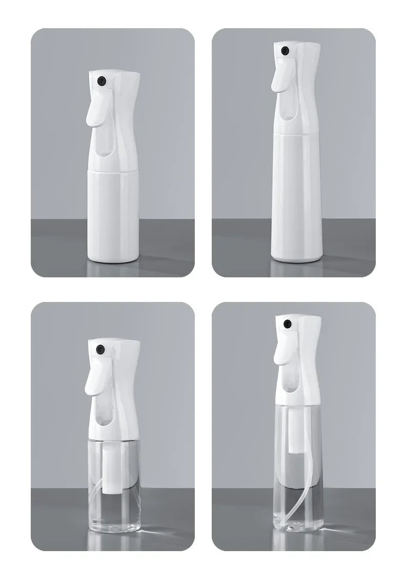 500/300/200ml Hair Spray Bottle Refillable Bottles Continuous Mist