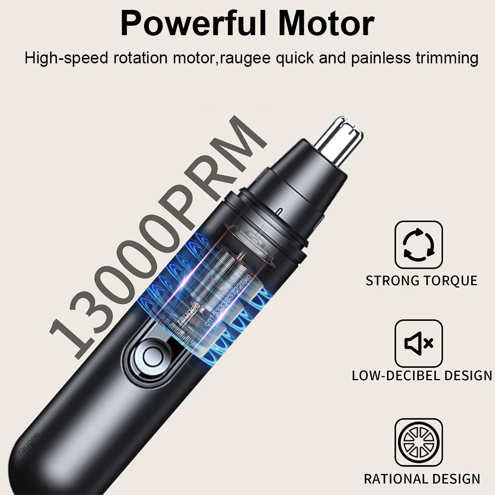 Electric Nose Hair Trimmer Portable Painless Clipper for Men And Women