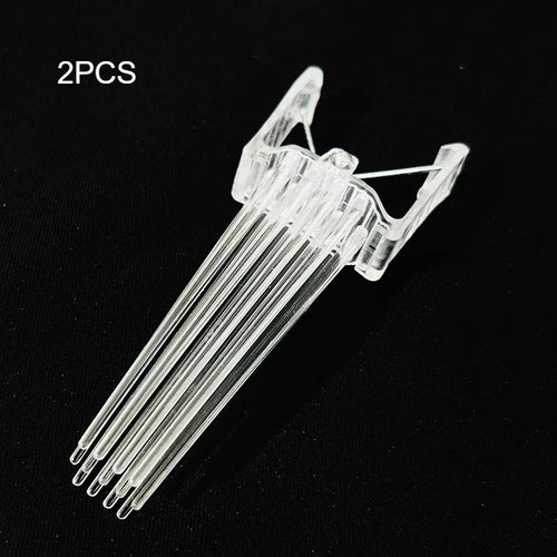 2pcsSimple Fluffy Hairpin Curling Roots High Natural Fluffy Hair Clip