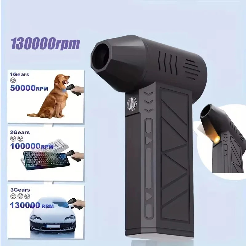 New Jet Fan Strong Portable Power Handheld Dust Elimination Computer