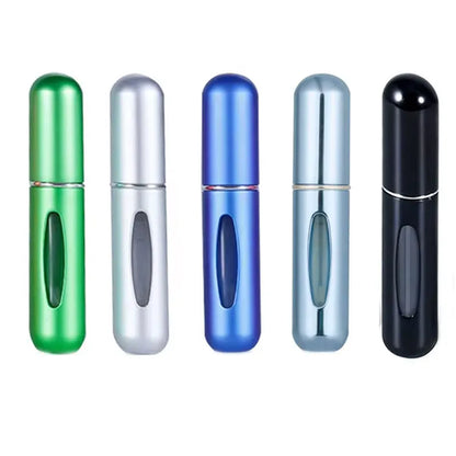 5PCS 5ml Portable Mini Refillable Perfume Bottle Spray Scent Pump