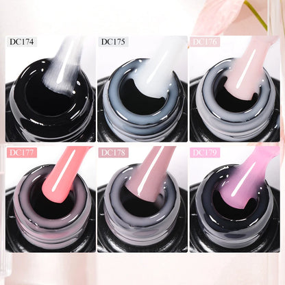 Mtssii 7ml Milky White Quick Extension Gel Nail Polish Nude Construct