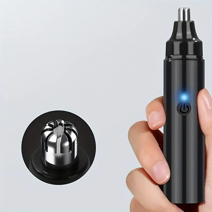 Rechargeable Nose Hair trimmer and Facial Hair remover for Men Nose