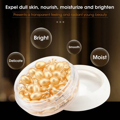 30Pcs Hyaluronic Acid Capsules Serum Hydrating Repair Moisturizing