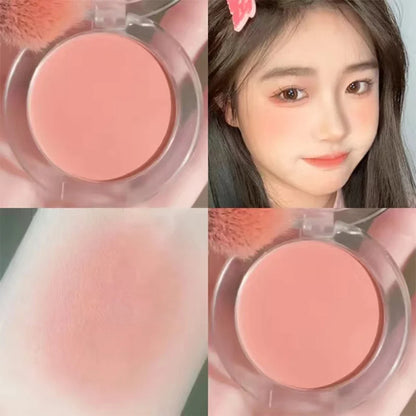 HISYI monochrome blush whitening matte cosmetics vitality girl nude