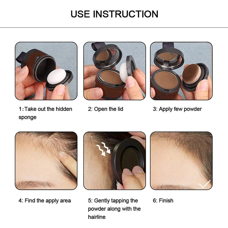 14 Color Hair Line Powder Black Root Up Natural Instant Waterproof
