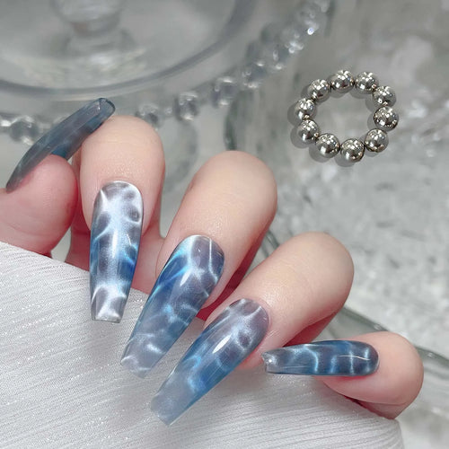 10pcs/20pcs Water Ripple Cat Eye Magnetic Gel Beads Multifunctional