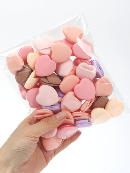 50 Mini Finger Cushions Air Cushion Powder Puff, Latex Free Mixed