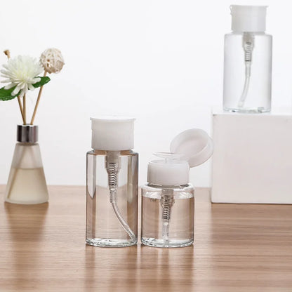 Refillable Bottles Push-type Bottling Push Down Empty Pump Dispenser