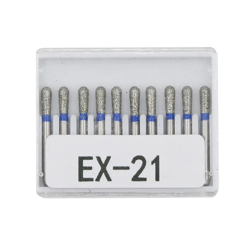 Dental Diamond Burs 10 pieces/set FG diameter drill bit 1.6mm