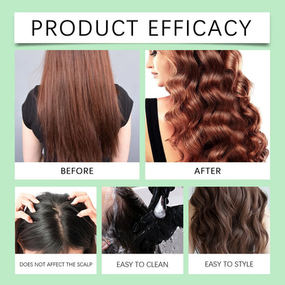Rosemary Curly Hair Elastin Improve Hair Brightness Smooth Frizzy Hair