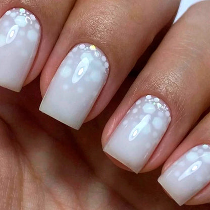KODIES GEL Milky White Top Coat UV Gel Nail Polish 15ML Vernis Semi