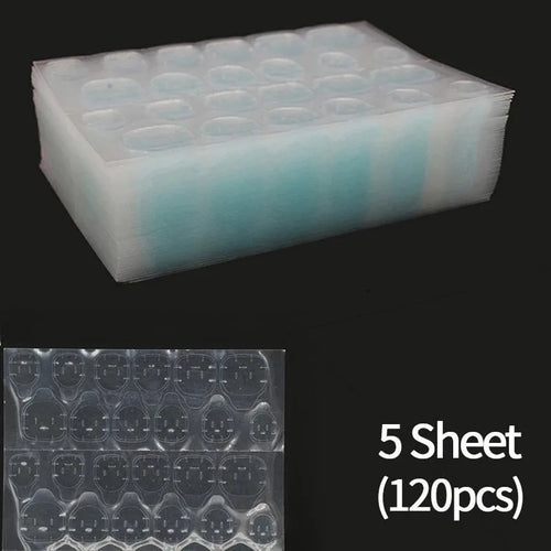 Double Side Nail Jelly Glue Transparent False Nail Art Adhesive Tape