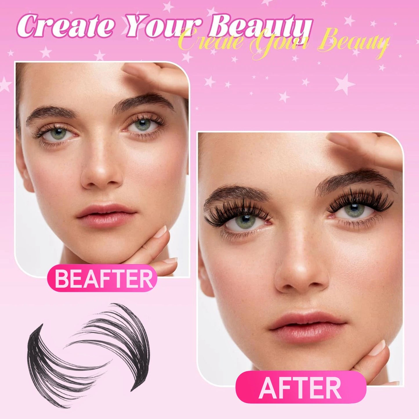 320/600/790 Cluster Lashes Kit – Daily & Party Essential with