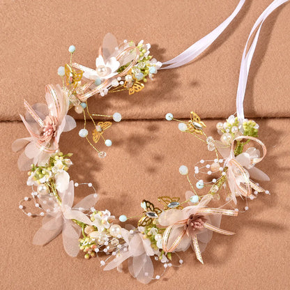 Fairy Blossom Wedding Hair Hoop