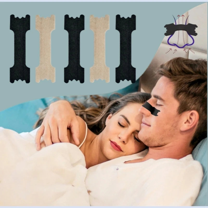 10/30/50/80/100 Pcs Breath Nasal Strips Anti-Snoring For Sleeping