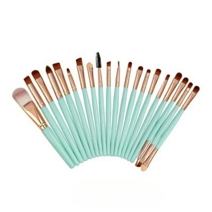 20pcs Eye brush Complete eyeshadow Brush Beauty Tool Explosive neutral