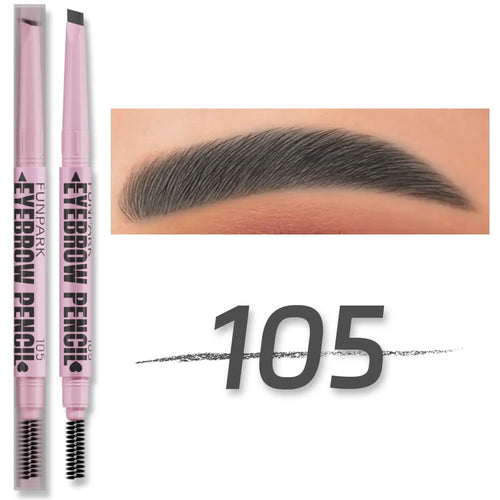 2 in1 Eyebrow pencil professional Cosmetics makeup for women 5 Colors