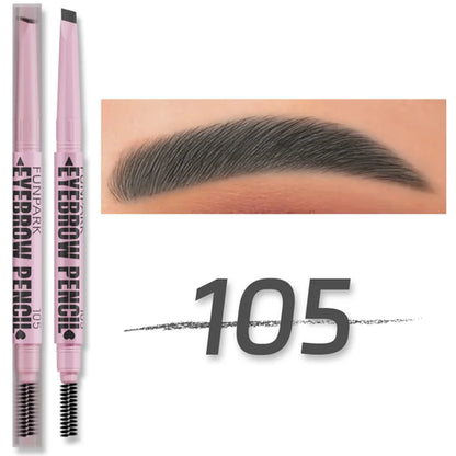 2 in1 Eyebrow pencil professional Cosmetics makeup for women 5 Colors