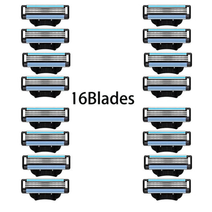 Three-layer Blade Manual Shaver Razor Blade Manual 3-layer Shaving