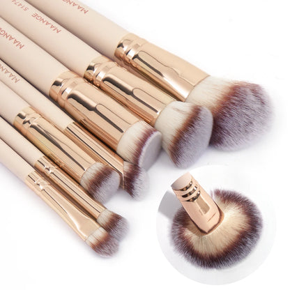 MAANGE 7pcs/set Makeup Brushes for Cosmetic Foundation Powder