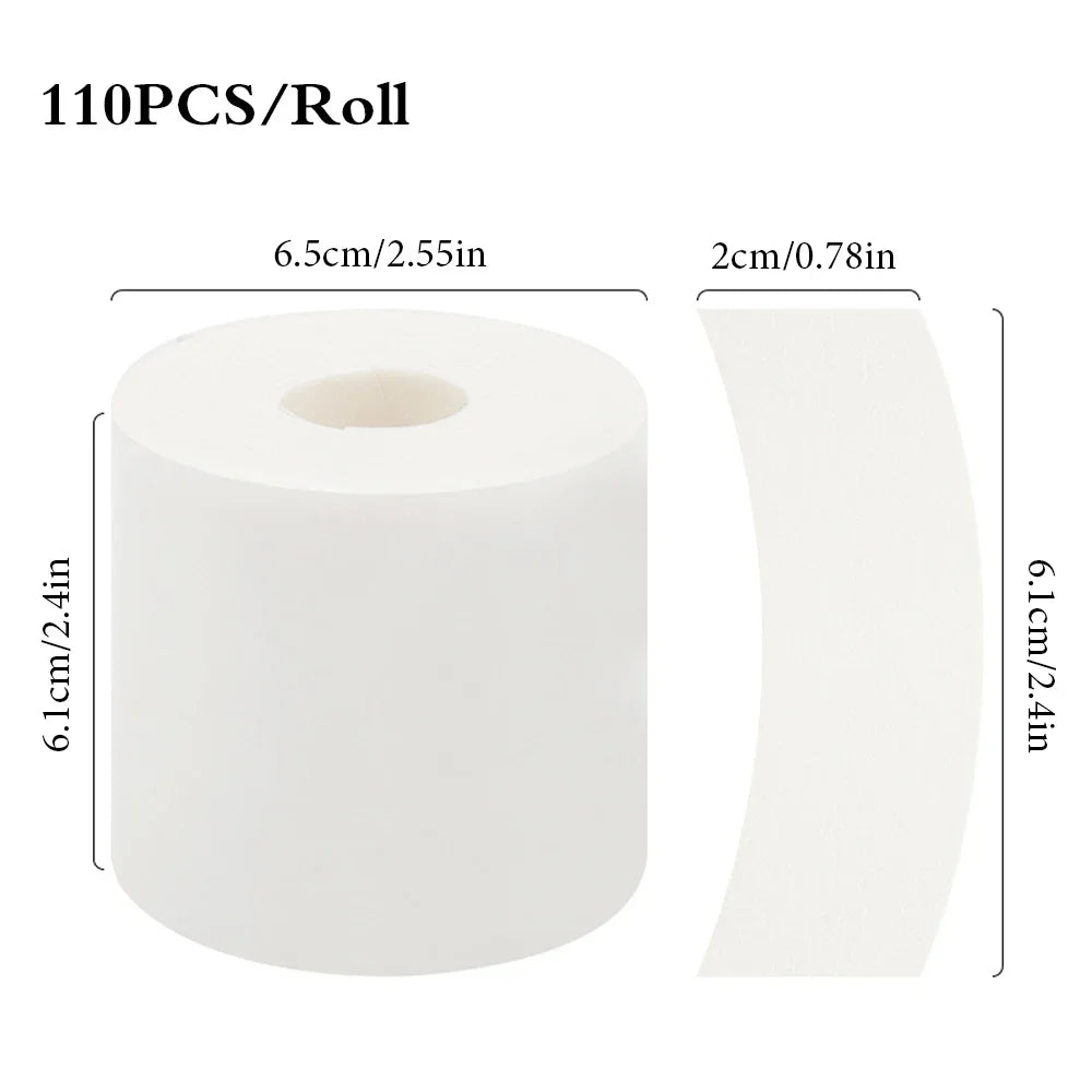 110Pcs/Roll Eye Tapes Under Eye Patches Foam Eyelash Gel Pads Adhesive