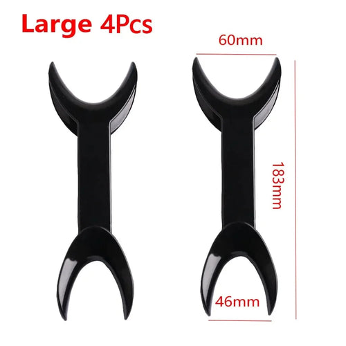 4Pcs Dental Intraoral Lip Cheek Retractor Double Head Lip Retractor
