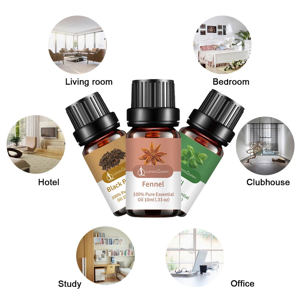 Essential Oils for Diffusers Home Essential Oil Aromatherapy Oil 100%