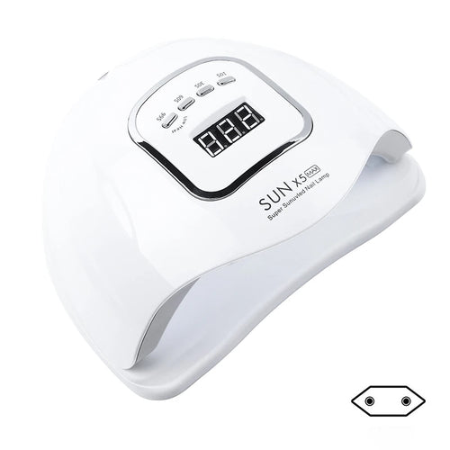 SUNX5Max 150W UV LED Nail Lamp For Fast Drying Gel Nail Phototherapy