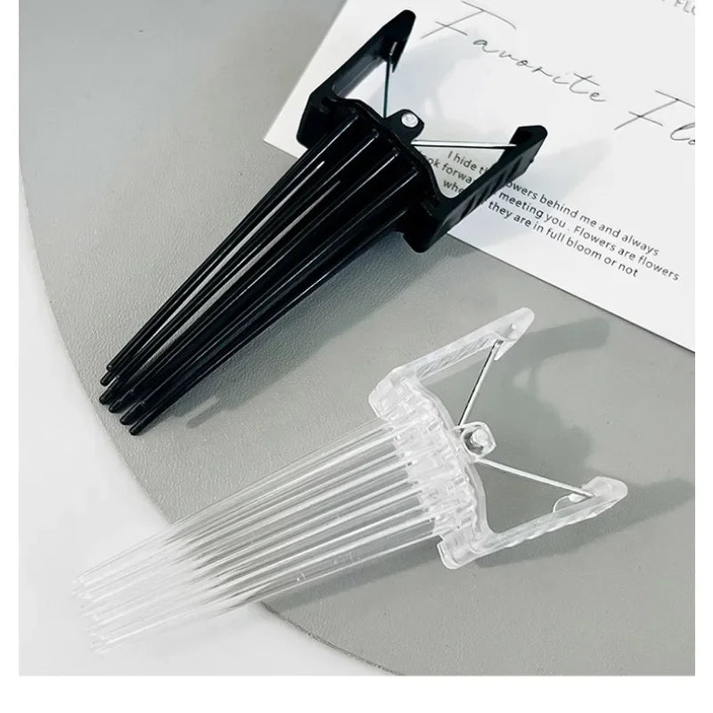 2pcsSimple Fluffy Hairpin Curling Roots High Natural Fluffy Hair Clip