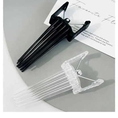2pcsSimple Fluffy Hairpin Curling Roots High Natural Fluffy Hair Clip
