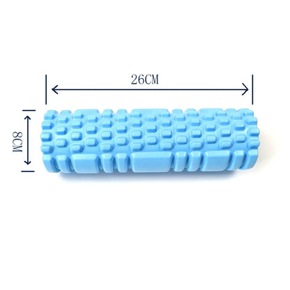 1pc Foam Massage Roller, Hollow Yoga Column Fitness Equipment for