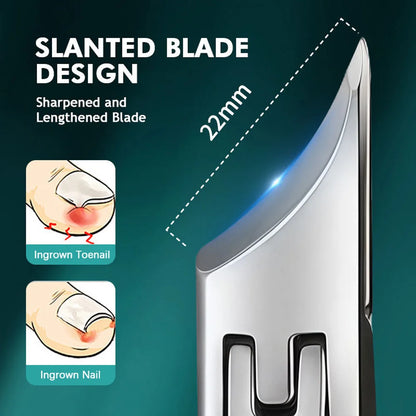 New pointed-nose, beveled, original large-opening nail clippers,