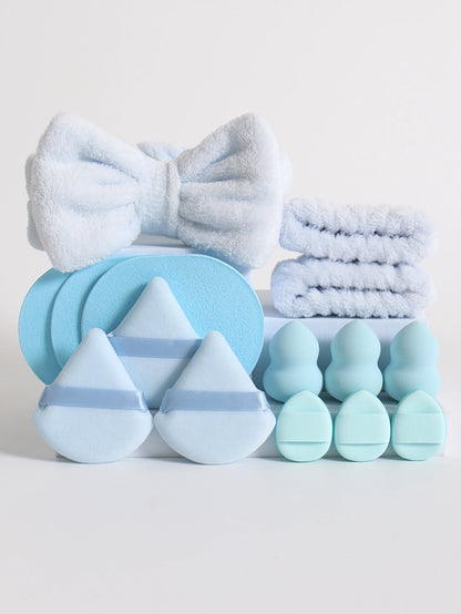 15 件套 Cosmetic Puff Makeup Sponge Blender Beauty Egg Foundation