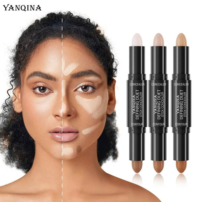 Contour Stick Duo, Double-Ended Highlight and Shadow Cream, Waterproof