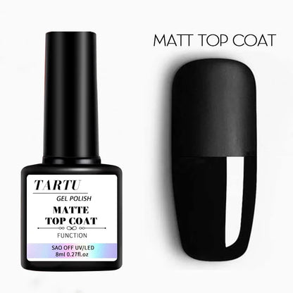 1pc/2pcs/3pcs 8Ml Functional Gel Nail Art Set with Base Coat and