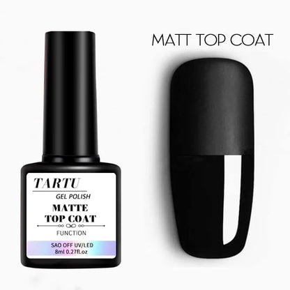 1pc/2pcs/3pcs 8Ml Functional Gel Nail Art Set with Base Coat and