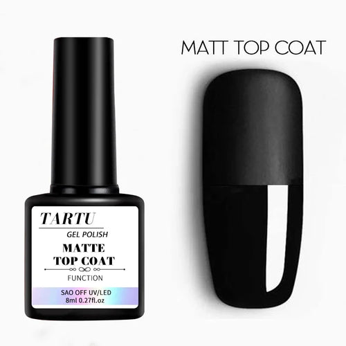 1pc/2pcs/3pcs 8Ml Functional Gel Nail Art Set with Base Coat and