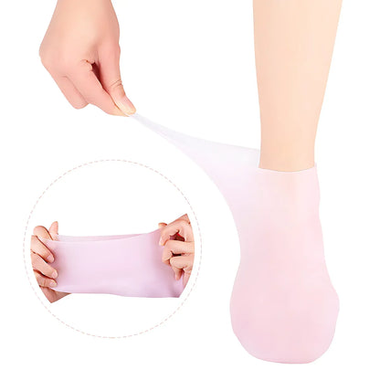 Silicone Foot Mask Softening Callus Cuticle Moisturizing Whitening