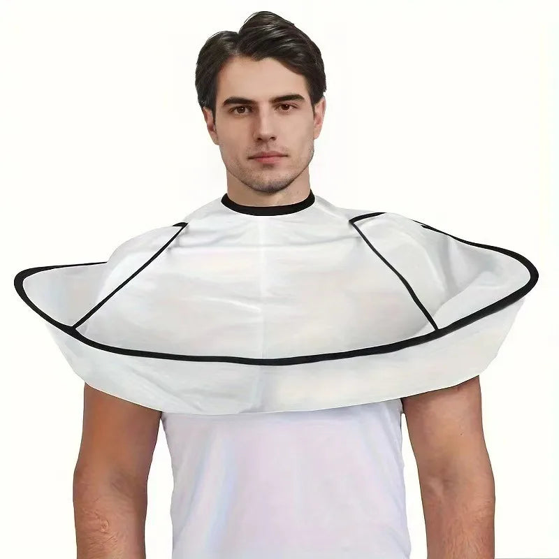 Professional Hairdressing White Hair Styling Apron Breathable Salon